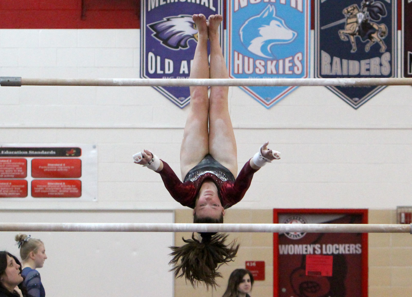 Big Rivers Conference Gymnastics Meet at Chippewa Falls 2-16-19